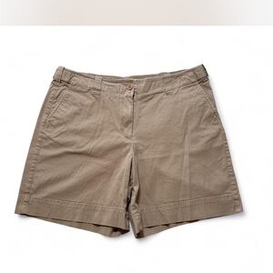 Talbots Women's Tan Bermuda Shorts